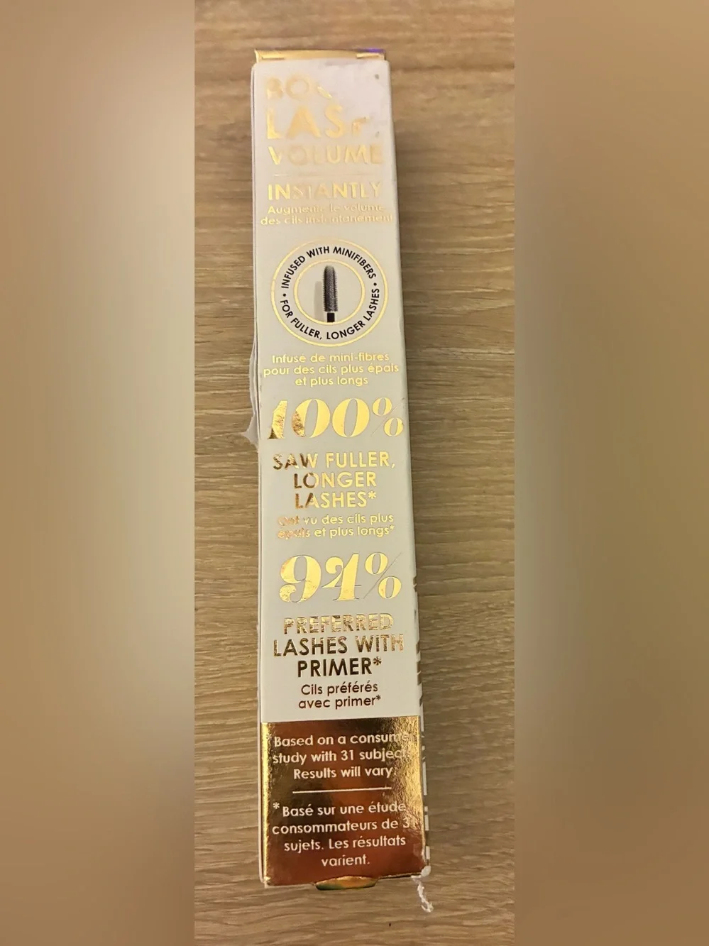 Grande Cosmetics GrandePRIMER White Pre-Mascara Lash Lengthener Thickener 0.32oz